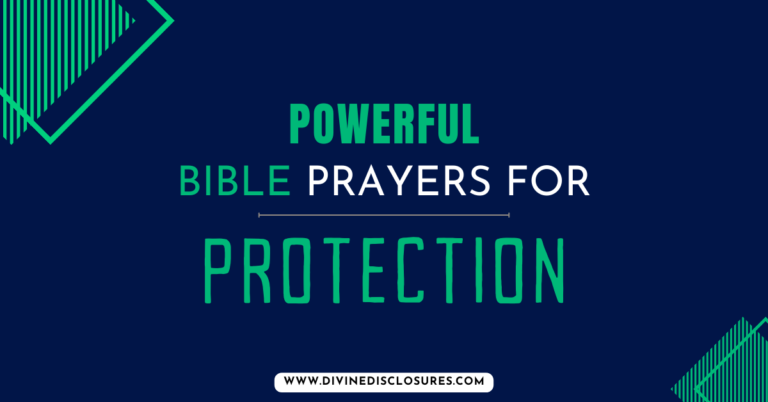 Powerful Bible Prayers For Protection For 2024